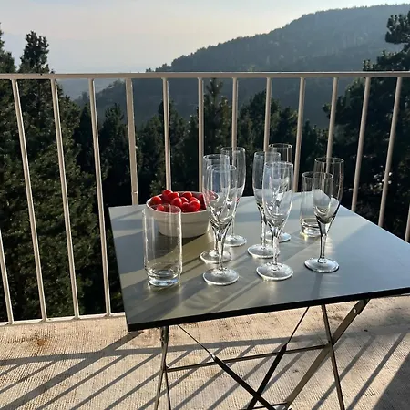 Grand Duplex Ensoleille, Foret, Balcon, Baignoire Font-Romeu-Odeillo-Via