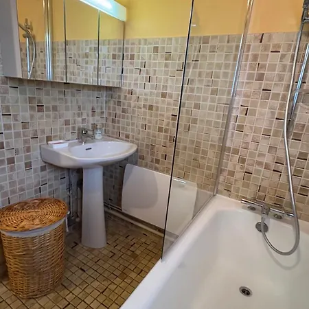 Grand Duplex Ensoleille, Foret, Balcon, Baignoire Appartement