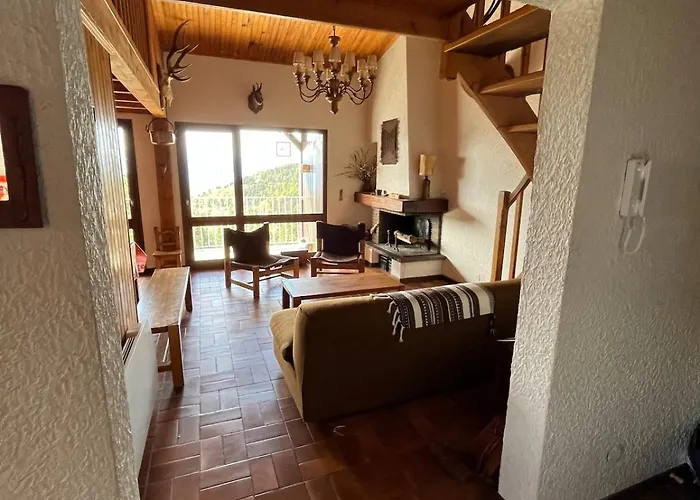 Grand duplex ensoleillé, forêt, balcon, baignoire *